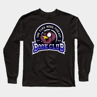 Fake Nerd Book Club Logo Long Sleeve T-Shirt